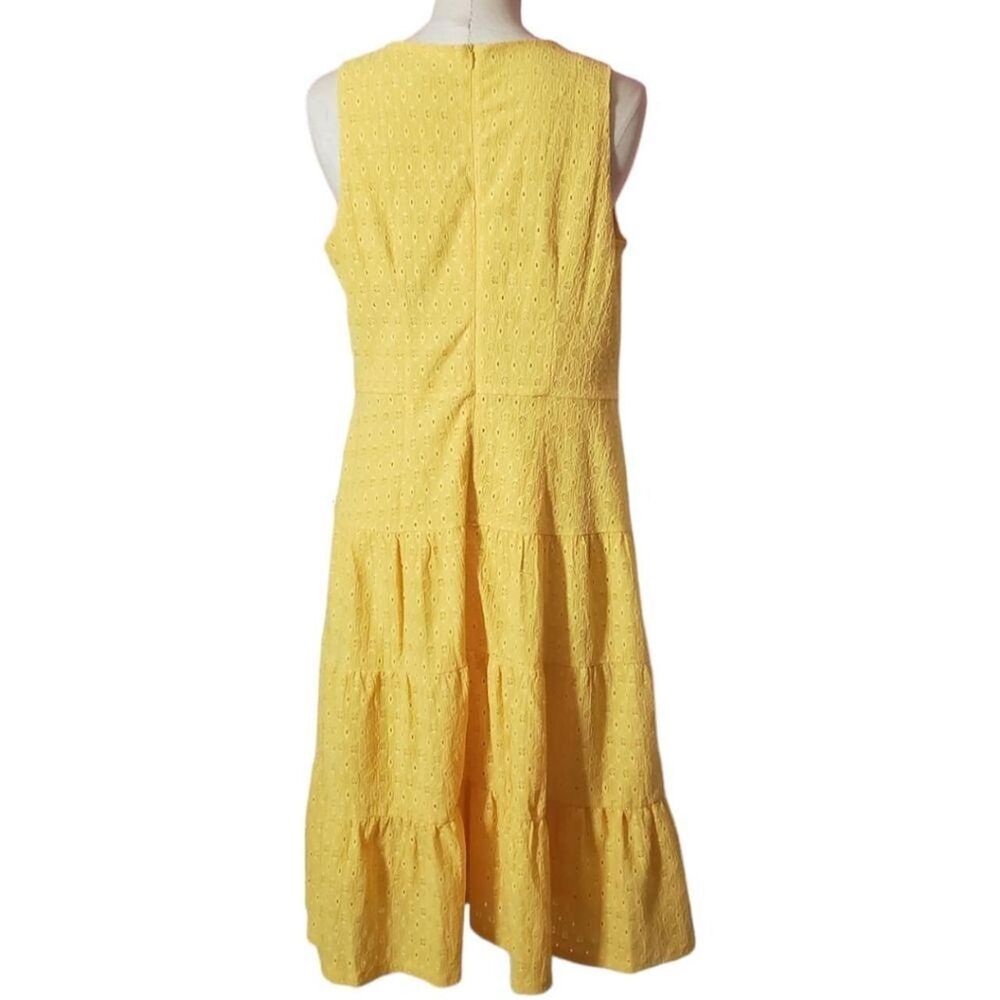 London Times Ethereal Euro Summer Resortwear A-Line Dress - Picture 6 of 10
